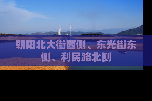 朝阳北大街西侧、东光街东侧、利民路北侧