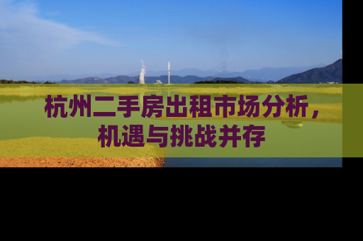 杭州二手房出租市场分析，机遇与挑战并存