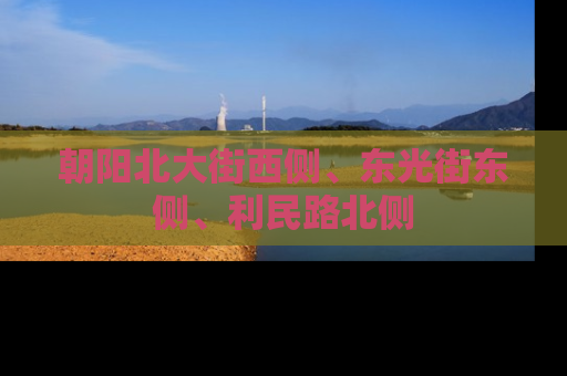 朝阳北大街西侧、东光街东侧、利民路北侧