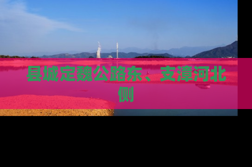 县城定魏公路东、支漳河北侧