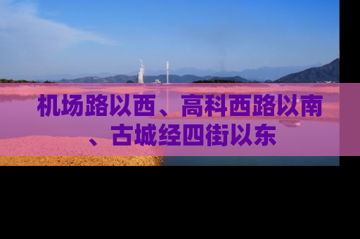 机场路以西、高科西路以南、古城经四街以东